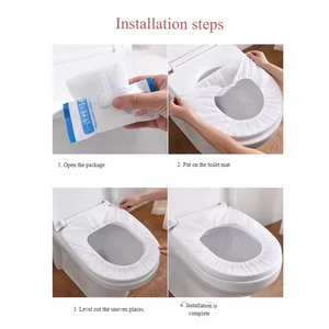 Copriwater Monouso in Tessuto Non Tessuto Impermeabile Portatile Igienico per Hotel Viaggi Casa Ingrosso - Product Image 5