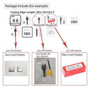 <span class=keywords><strong>Fraise</strong></span> à affleurer Hozly 8 mm, fraiseuse pour le fraisage, rabot pour le bois, pour le travail du bois, support personnalisé ODM et OEM - Product Image 5