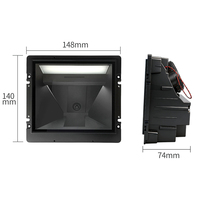 Lector de Códigos QR 2D YJFIRST, Plataforma de Escaneo Omnidireccional, Escáner de Códigos de Barras de Escritorio con Ventana Grande, en Stock en Almacén