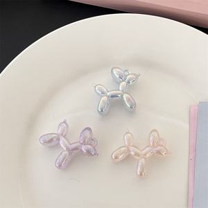 <span class=keywords><strong>Perles</strong></span> en acrylique en forme de chien, <span class=keywords><strong>perles</strong></span> scintillantes lumineuses, <span class=keywords><strong>perles</strong></span> dispersées, chaîne de téléphone portable, bricolage, trou de suspension, accessoires de bijoux à suspendre dans la voiture - Product Image 3