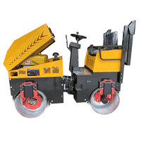 Rouleau compresseur/compacteur manuel hydraulique, sortie d'usine, rouleau de sol, rouleau compresseur pour la construction de routes