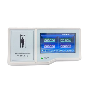 เครื่องตรวจจับโลหะแบบเดินผ่านประตูขนาด7นิ้วกันน้ำ24โซน - Product Image 4