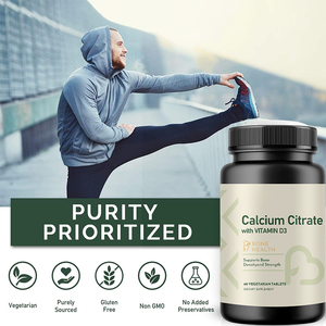 Chất Lượng Cao Tùy Chỉnh Công Thức Solilan Dành Cho Người Lớn Xương Hỗ Trợ Sức Khỏe Cải thiện Mật Độ Xương 60 Máy Tính Bảng Vegan Canxi Vitamin D3 2 - Product Image 5