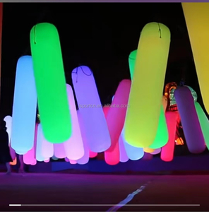 Columna de Luz Inflable Interactiva Gigante de PVC, Hermética, con Cambio de Color, Tubo LED Brillante, Decoración para Festivales de Música/Instalaciones Artísticas - Product Image 3