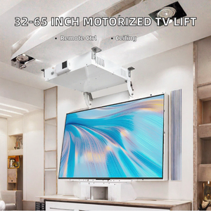 Supporto TV Motorizzato RTS 32-65 Pollici, Automatico e Nascosto, con Telecomando, Rotante e Ribaltabile, per Soffitto e Sale Conferenze - Product Image 2