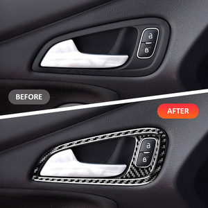 Shasha per <span class=keywords><strong>Ford</strong></span> <span class=keywords><strong>Focus</strong></span> 2015-2018 Kit Completo di <span class=keywords><strong>Accessori</strong></span> Interni in Vera Fibra di Carbonio Decorazioni <span class=keywords><strong>Auto</strong></span> Servizio OEM - Product Image 3