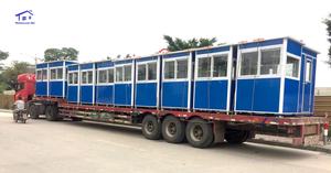 Cabina de gestión móvil de entrega rápida con certificación ISO, puerta Bloqueable, casas de contenedores de diseño contemporáneo para proyectos temporales - Product Image 6