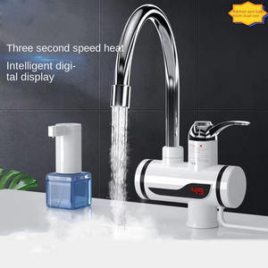 Robinet chauffant instantané domestique 2025, robinet électrique instantané à double usage pour cuisine et salle de bain, <span class=keywords><strong>chauffe</strong></span>-<span class=keywords><strong>eau</strong></span> électrique PTC - Product Image 2
