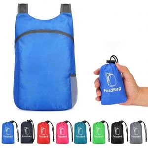 Customize Logo Gifts Lightweight <b>Foldable</b> <b>Backpack</b> Durable Outdoor Hiking Sport Travel <b>Backpacks</b> - Product Image 2