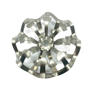 Anneau de tellerette métallique haute efficacité pour le traitement du gaz, garniture de tellerette en SS304 SS316L à faible chute de pression - Product Image 2