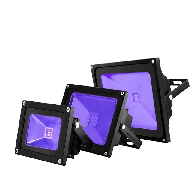 IP65 Uv Black Light High Power Uv Lamp 100w Uv Led Flood Light  395-400nm for Curing System