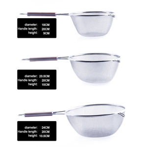 Colador ecológico <span class=keywords><strong>de</strong></span> malla fina <span class=keywords><strong>de</strong></span> acero inoxidable, colador plegable apto para lavavajillas, colador <span class=keywords><strong>de</strong></span> alimentos para uso doméstico en cocina, arroz, Pasta, leche <span class=keywords><strong>de</strong></span> <span class=keywords><strong>soja</strong></span> - Product Image 5