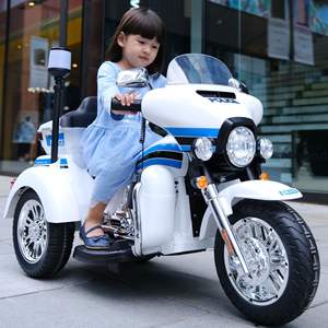 Nouvelle <span class=keywords><strong>moto</strong></span> <span class=keywords><strong>électrique</strong></span> pour enfants Harley, jouet rechargeable pour bébé, voiture de <span class=keywords><strong>police</strong></span>, peut transporter une personne, tricycle - Product Image 6