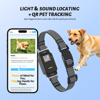 Collier Connecté pour Animaux Haute Précision 4G WiFi GPS, Étanche, Suivi en Temps Réel et Moniteur de Santé, Traceur GPS Intelligent pour Chien avec Application