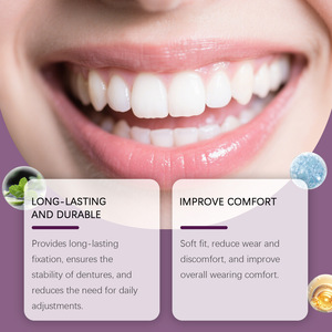 Adesivo <span class=keywords><strong>per</strong></span> Protesi Dentarie ORALHOE Premium, Naturale, Confortevole e di Alta Qualità, Vendita Top - Product Image 2