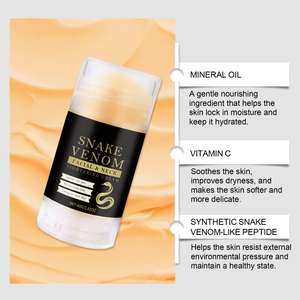 Crème raffermissante visage et cou au venin de serpent, éclaircit les zones ternes, répare l'élasticité, 40g, pour peaux sensibles, soin quotidien - Product Image 2