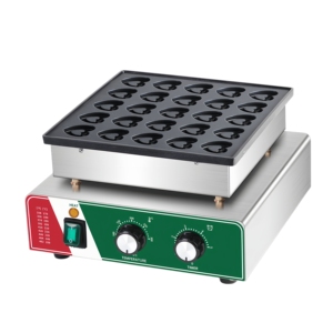 Macchina Elettrica 900W 220V per Mini Muffin e Waffle a Forma di Cuore con Rivestimento Antiaderente e 25 Piastre, Prodotta <span class=keywords><strong>in</strong></span> Cina - Product Image 5