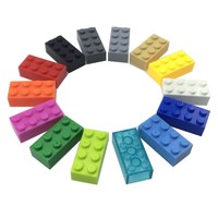 Batu Bata Dasar 2x4 untuk Kota, Blok Bangunan 2*4 Teman, Mainan Plastik Anak, Mainan DIY (NO.3001)
