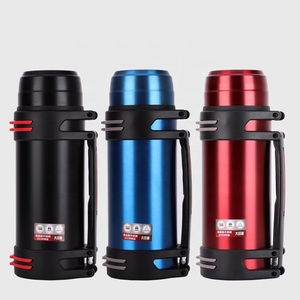 Pot de voyage thermique isolé en acier inoxydable 2000 de grande capacité de 304 ml, bouteille de sport isotherme Portable de 2l pour l'extérieur, vente en gros - Product Image 2