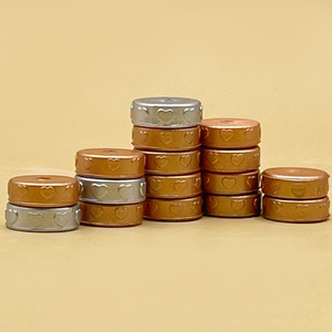 Silicone Heart-Shaped Beads Copper <b>Silver</b> For <b>Pen</b> Beads Loose Beads Accessories - Product Image 1