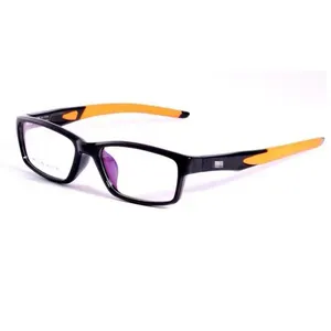 Montura de gafas ópticas TR90 para hombre y mujer, montura de gafas de Metal a la moda, ya disponible, venta al por mayor