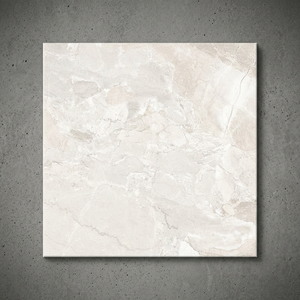 กระเบื้องปูพื้นพอร์ซเลนลายหินอ่อนสีขาวเมฆ ขนาด 600x600 มม. ผิวมันเงา - Product Image 5