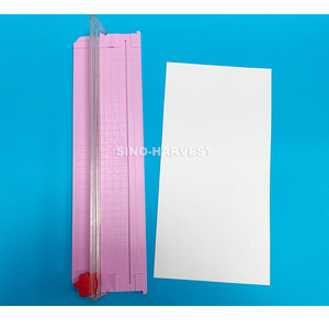 Bán sỉ vật liệu nhựa của nhãn hiệu A4 Kích thước giấy <span class=keywords><strong>Cutter</strong></span> với pull <span class=keywords><strong>out</strong></span> Cai Trị guider cho giấy và hình ảnh - Product Image 2