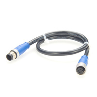 Cable de bajada NMEA2000 M12 A Código CAN BUS Cable Micro-cambio M12 DeviceNet Bus Cable, Cable de extensión M12, Cable de actuador de sensor