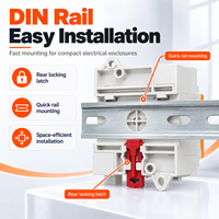Interrupteur-sectionneur PV 32A 1200V DC sur rail DIN pour système photovoltaïque