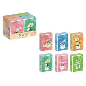 Ensemble de blocs de construction pour sols de construction 21x15x7 cm pour enfants, jeu créatif - Product Image 3