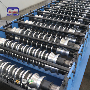 Kim loại lợp mạ kẽm nhôm tấm thép tấm làm cho máy màu thép tường mái bảng lạnh cuộn tạo thành máy - Product Image 4