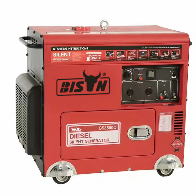 Cheap Chinese Portable diesel Car Generator Construction Mobile 10kw 11kva 12kv 12000 Watts Silent diesel Generator