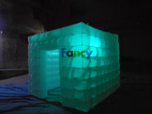 Ce Inflatable Led 360 gian hàng ảnh bao vây, Inflatable Cube gian hàng ảnh, Inflatable Led 360 gian hàng ảnh để bán - Product Image 4