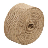 Cordon plat large en fil de chanvre tressé, fait main, pour bricolage, décoration, style dentelle, pour la maternelle