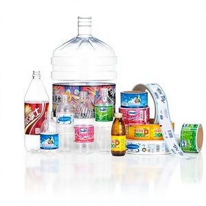 BOPP Reusable Eco-Friendly Waterproof Self Adhesive <b>Sticker</b> Labels Wholesale Custom Packaging Labels Printed <b>Roll</b> for Bottles - Product Image 2