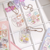 Autocollants en vinyle 3D mignons, gaufrés, imperméables et écologiques, motifs animaux de dessin animé, pour coques de téléphone, journaux et scrapbooking DIY