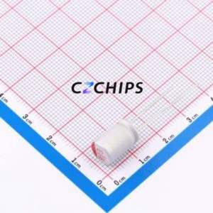 Condensador Sólido 4710250812R00, Componente de Orificio Pasante (THT), D8xL12mm 470uF 20% 25V 8mm - Product Image 1
