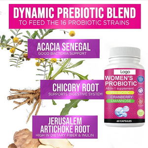 Capsules de Probiotiques Vaginaux pour Femmes, Canneberge, D-Mannose, Prébiotiques, Équilibre du <span class=keywords><strong>pH</strong></span>, Santé Féminine, Nettoyage des Voies Urinaires, Végétalien - Product Image 5