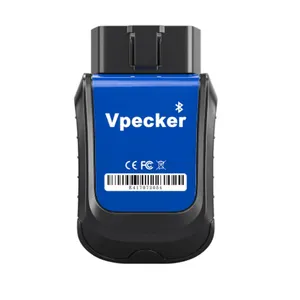 XTUNER E4 BT兼容VPECKER E4 Easydiag全系统OBD2扫描仪，适用于安卓防抱死制动系统/电池/DPF/EPB/喷油器/机油复位