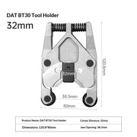Portaherramientas BT30 para máquina, dispositivo de cambio automático de horquillas de mandril, tipo paraguas para taladrado, 32MM 35 Spindle