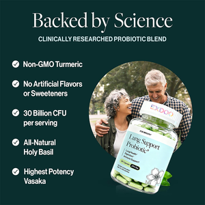 Label pribadi makanan super paru detoks dan membersihkan kapsul untuk pernapasan kesehatan pernapasan dukungan pernapasan lendir - Product Image 2