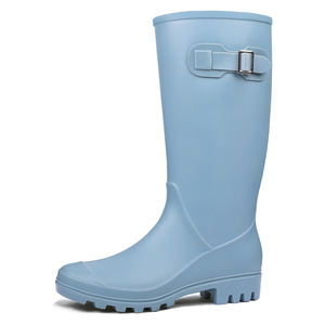 <span class=keywords><strong>Botas</strong></span> de Lluvia Elegantes <span class=keywords><strong>para</strong></span> Mujer, <span class=keywords><strong>Botas</strong></span> Altas de Goma Impermeables, <span class=keywords><strong>Botas</strong></span> de Jardín de Color Sólido, OEM Personalizado - Product Image 6