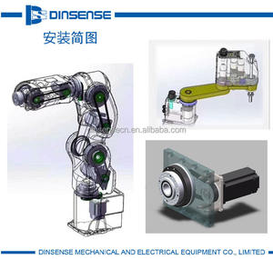 맞춤형 고정밀 하모닉 드라이브 기어박스 - 중공축 속도 감속기 |   CNC 로봇 액추에이터용 DC 12V RV 기어 모터 - Product Image 6