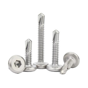 410 Stainless Steel Beveled Internal Hex Socket Head Cap Screw M5.5 M6.3 Self Drilling Self Tapping Dovetail Screw Construction - Product Image 2