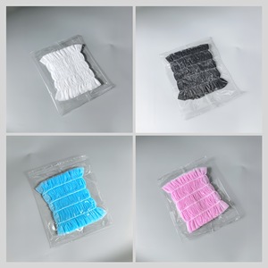 Bandeau élastique jetable non tissé 10 pièces, couvre-cheveux sans lavage pour soins du visage, tatouage, maquillage, salon de beauté - Product Image 2