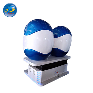 El Parque de Atracciones monta 2 asientos VR Egg Cinema 9D Silla de realidad virtual Simulador de cine - Product Image 1