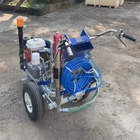 Machine de marquage des parkings pour auto-écoles, machine de marquage routier, machine de peinture au pistolet pour voitures