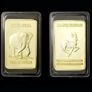 FS-Craft для коллекции, позолоченные стержни 24k 999 чистого золота, Южная Африка, золотой стержень