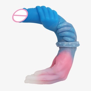 LUUK119 Liquid Silicone Imitated Realistic <b>Dildo</b> Handjob Erotic Penis Lesbian Super Long Vagina Games Sex Toy for Women - Product Image 2