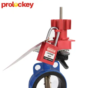 Safety Valve Lockout Safety Middle Size Clamp Universal Gate Valve Lockout For Locking Lock Out